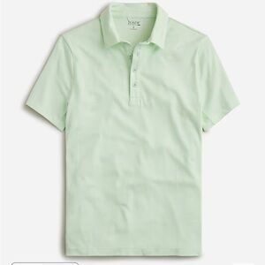 J crew mint Performance polo shirt with COOLMAX®